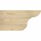 Ekena Millwork Carmel Rough Sawn Rafter Tail, Douglas Fir, 4"W x 12"H x 24"L RFT04X12X24CAR00RDF - alternate 2